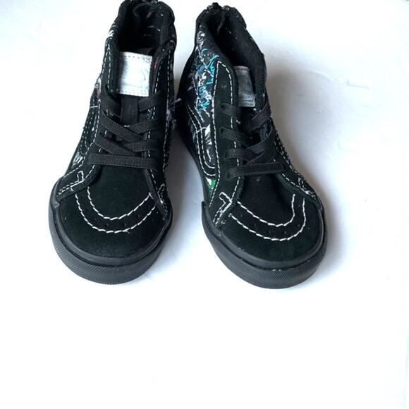 Vans x Disney 100 Villains Sk8-Hi Zip Sneakers Toddlers 6‎ - Picture 9 of 9